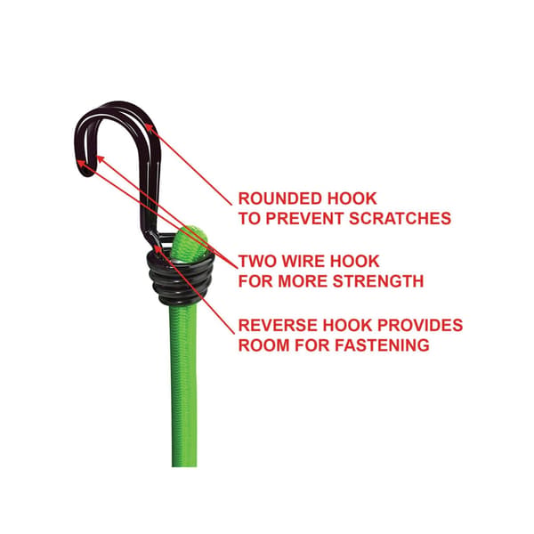 Master Lock Bungee-snore med dobbelt tråd