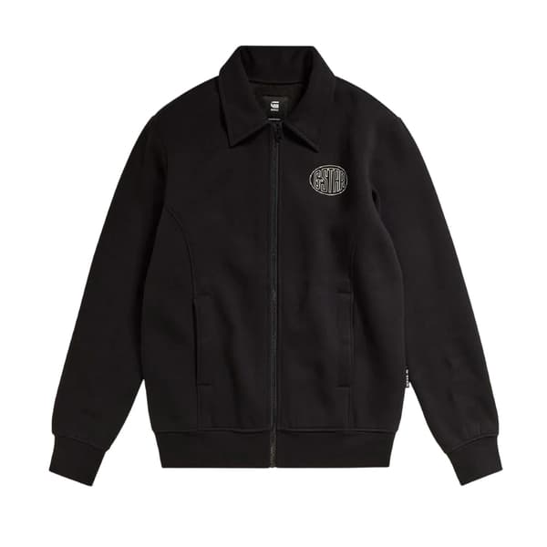 G-Star Mens Collared Full Zip Regular Sweatshirt