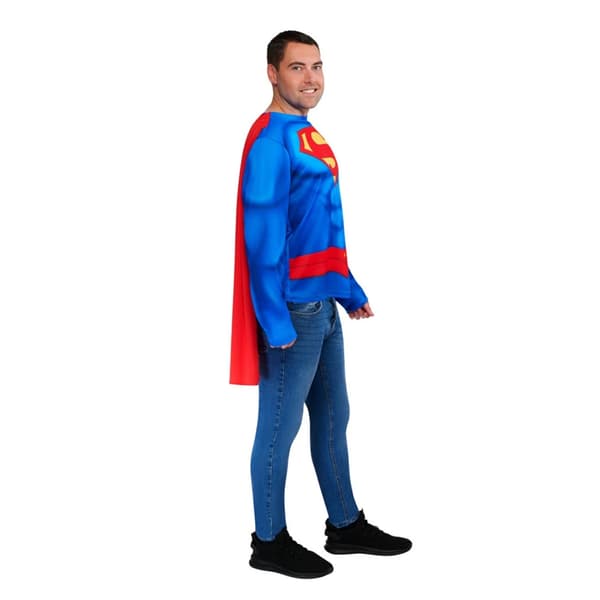 Superman Mens Logo Costume Top
