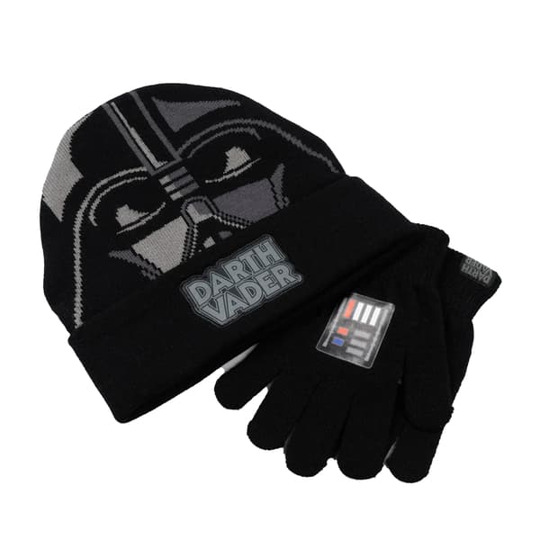 Star Wars Pojkar Darth Vader Mössa & Handskar Set