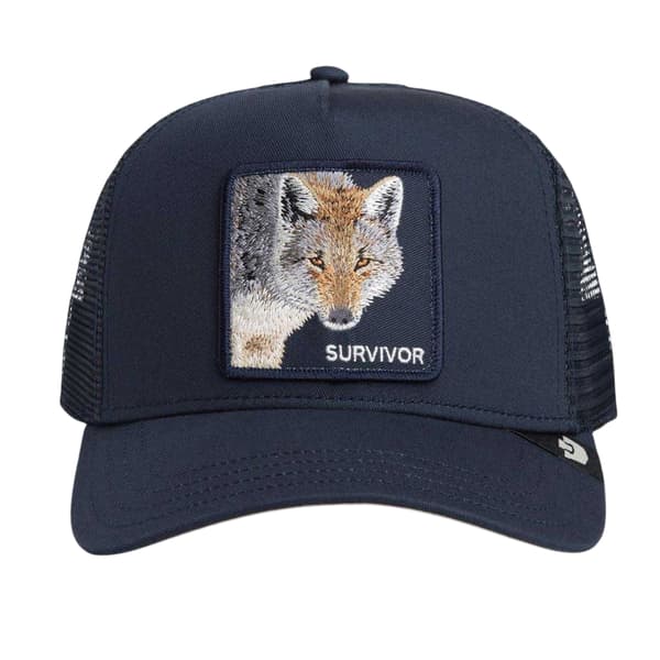 Goorin Bros Mens Survivor Embroidered Patch Trucker Cap