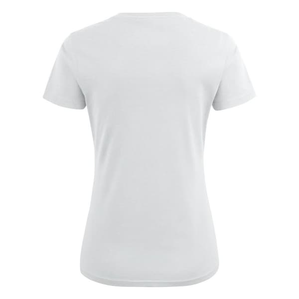 Printer V-hals T-shirt til kvinder/damer