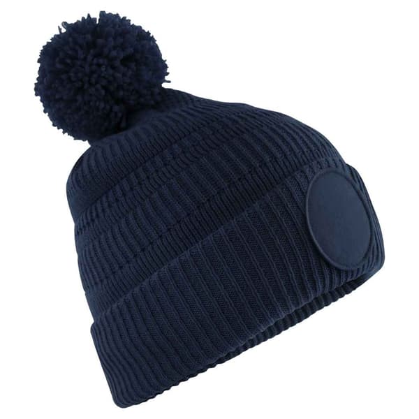 Beechfield Mens Patch Beanie
