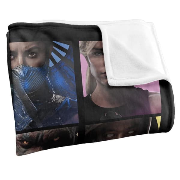 Mortal Kombat Character Square Blanket