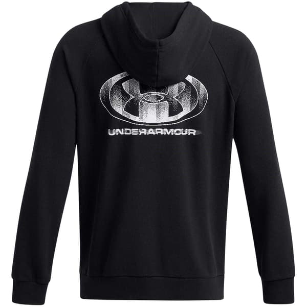 Under Armour Mens Rival Raglan Drawstring Hoodie