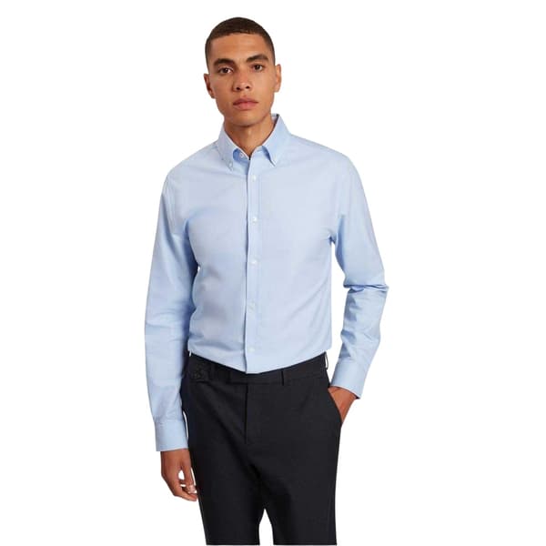 Ted Baker Mens Oxford Regular Long-Sleeved Button-Down Shirt