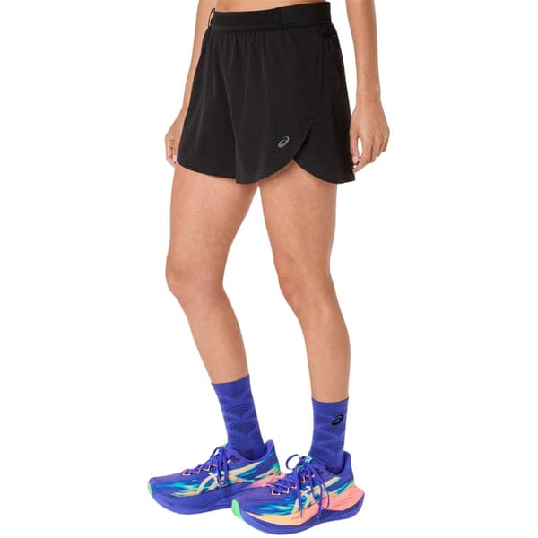 Asics Dam/Kvinnor Logo Split Hem Löparshorts