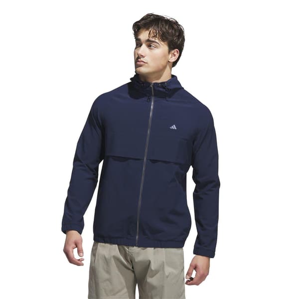 Adidas Herr Go-To Logo Full Zip Jacka