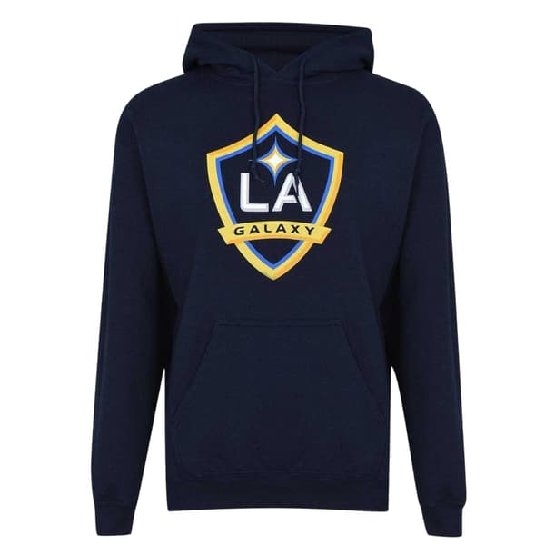 LA Galaxy Mens Logo Drawstring Hoodie
