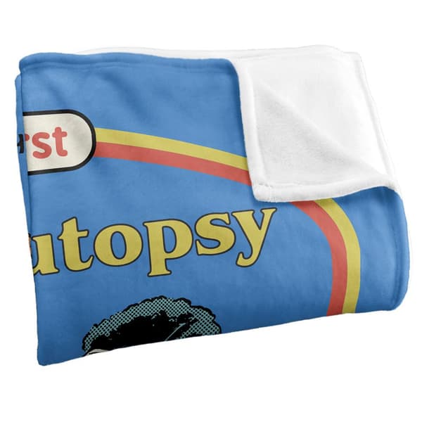 Steven Rhodes My First Alien Autopsy Soft Touch Blanket