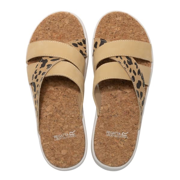 Regatta Dam Cassie Leopardmönstrade Sandaler