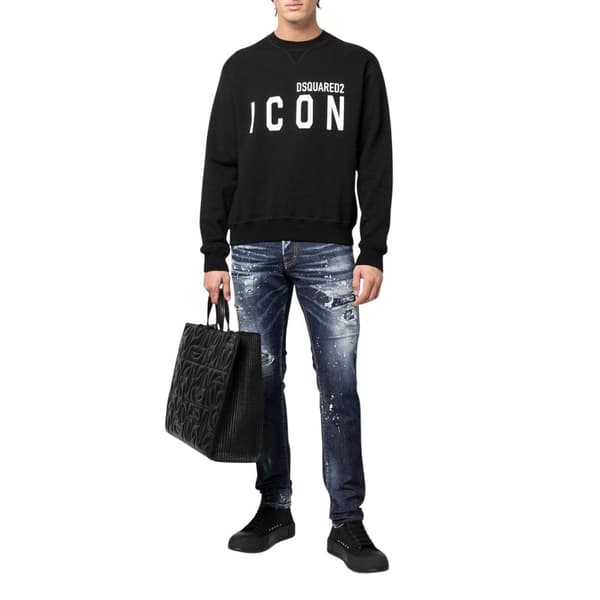 DSquared2 Unisex Vuxen Cool Icon Logotyp Tröja