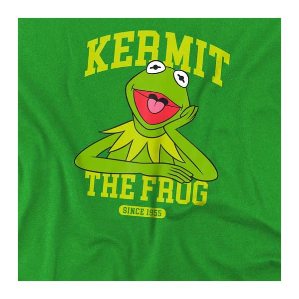 Muppetit Lasten/Nuorten Kermit Collegic T-paita