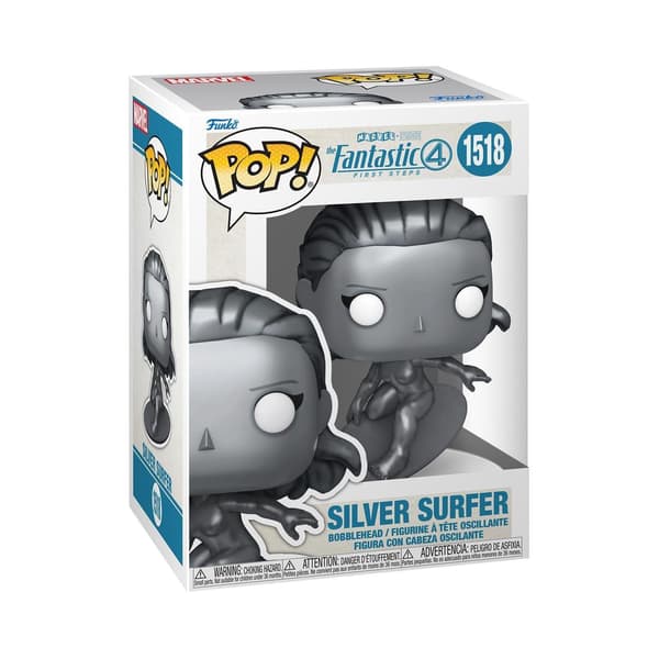 Funko POP! Marvel Silver Surfer Bobble Head
