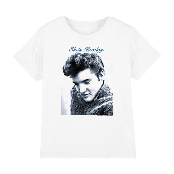 Elvis Presley Børne/børn Script T-Shirt