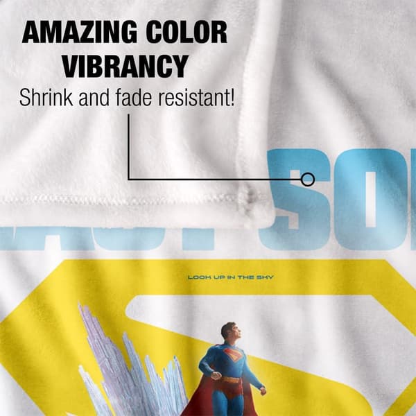 Superman Last Son Of Krypton Blanket