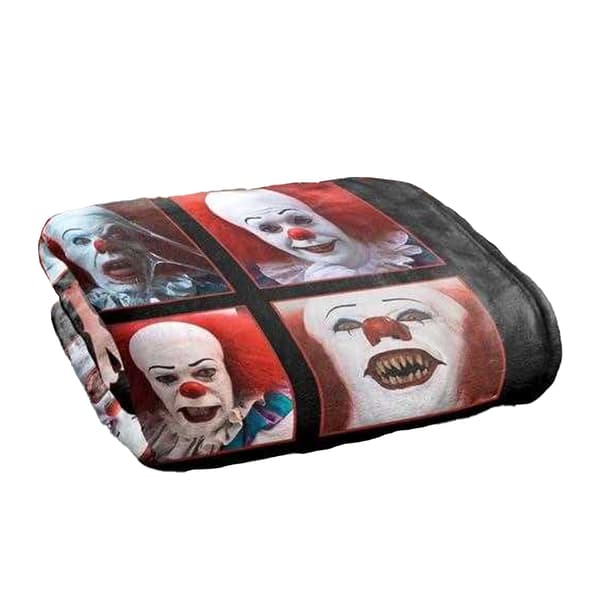 It Pennywise Movie Soft Touch Blanket
