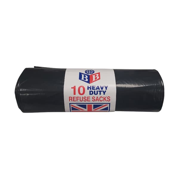 Heavy Duty Dustbin Liners 10pk