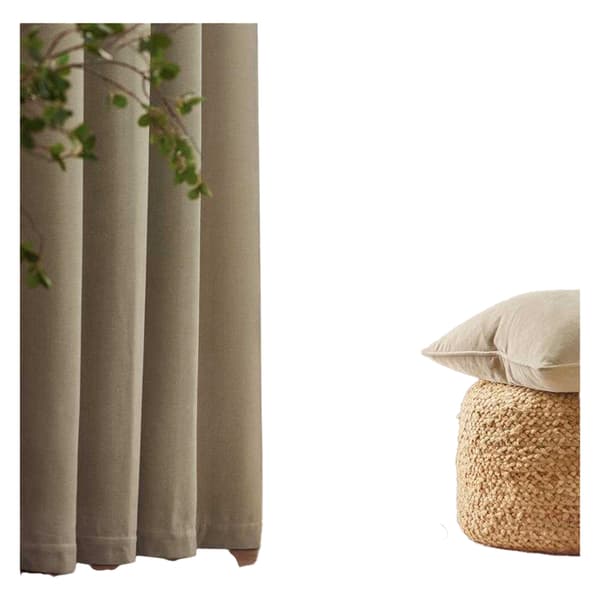 Furn Tunga Chenille Öljettgardiner