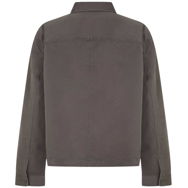 Calvin Klein Mens Logo Collared Overshirt