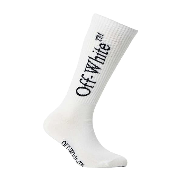 Off White Barn/Kids Logotyp Knähöga Strumpor