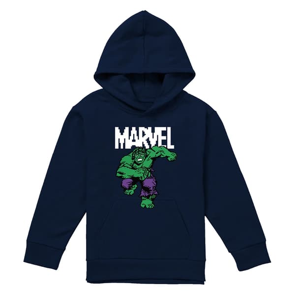 Marvel Childrens/Kids Hulk Pixel Pull Over Hoodie