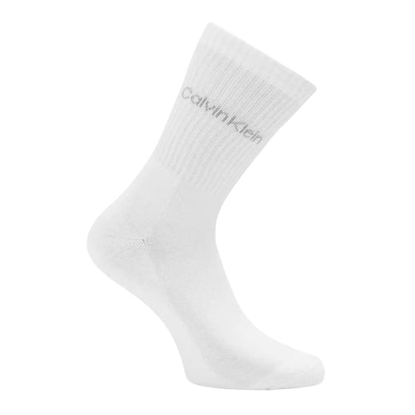 Calvin Klein Dam/Dam Logotyp Crew Strumpor (3-pack)