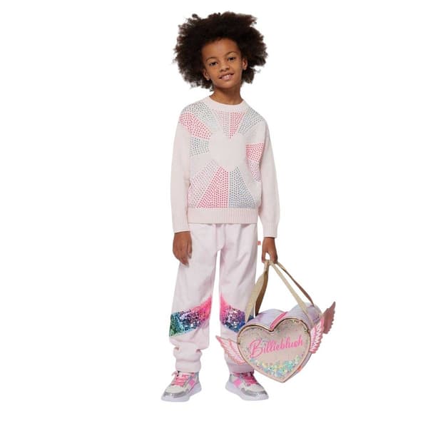Billieblush Girls Sequin Regular Jogging Bottoms