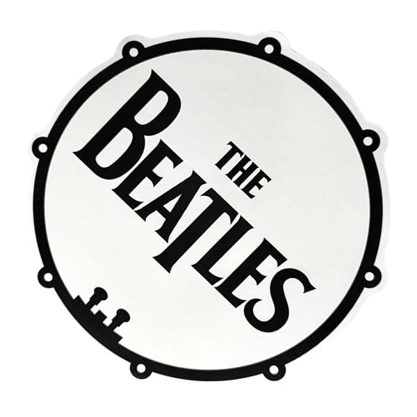 The Beatles Drum Logo Sticker
