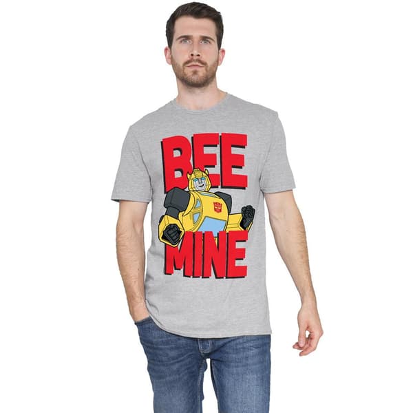 Transformers Miesten Bee Mine Bumblebee T-paita