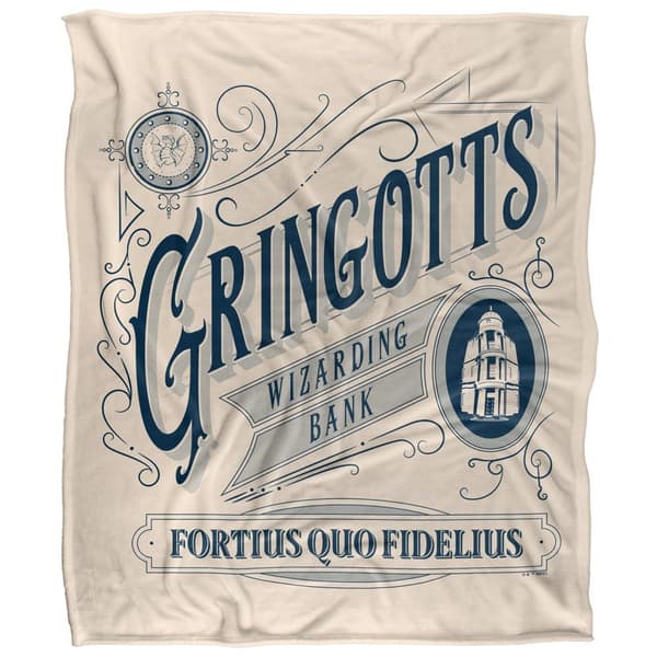Harry Potter Gringotts Supersoft Blanket