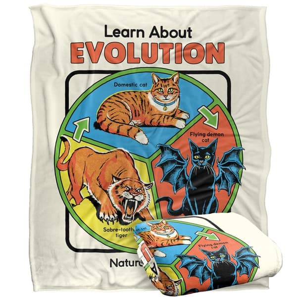 Steven Rhodes Lär dig om evolution Mjuk filt
