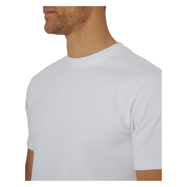 Threadbare Mens Textured Crew Neck Regular T-Shirt