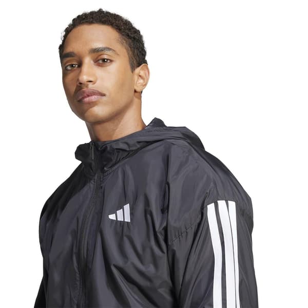 Adidas Herr Essentials 3 Stripes Lättviktsvindjacka