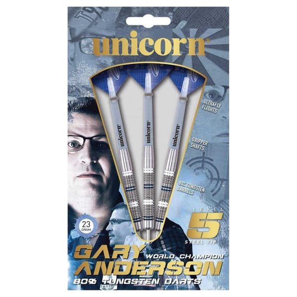 Unicorn Gary Anderson Piltavlor (3-pack)