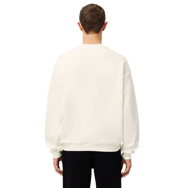 Lacoste Herrtröja med broderad logotyp och nedhasade axlar