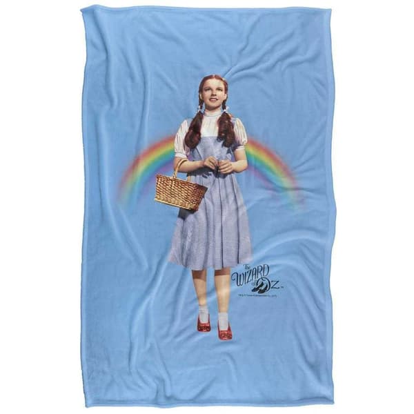 Wizard Of Oz Rainbow Supersoft Blanket