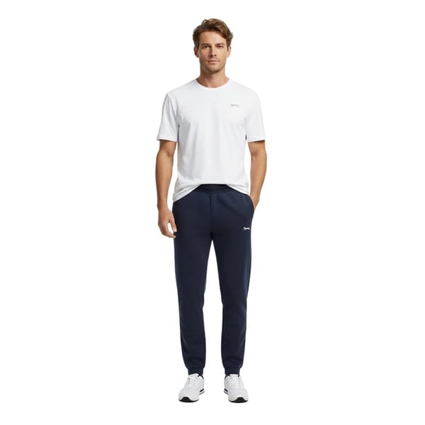 Slazenger Herr Fleece Joggingbyxor med mudd