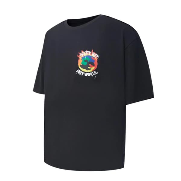 Pretty Boy Ugly World Oversized T-shirt til mænd