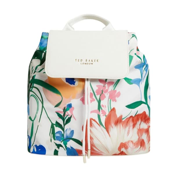 Ted Baker kukkakuvioinen reppu