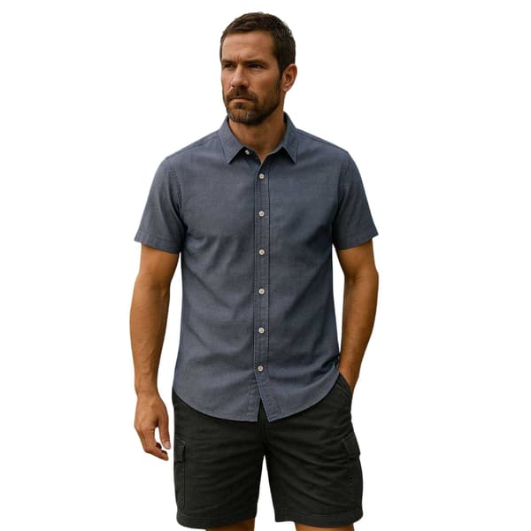 Roamers Mens Plain Collared Shirt