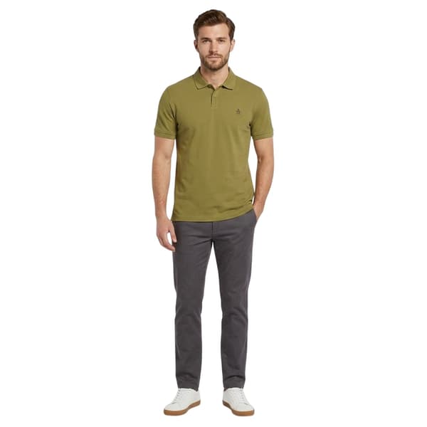 Original Penguin Herrbroderad logotyp pikétröja