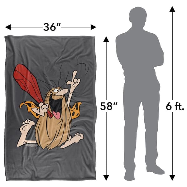 Captain Caveman Soft Touch Blanket
