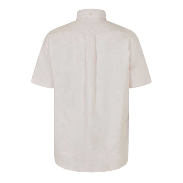 Gant Herr Randig Kortärmad Button-Down Skjorta