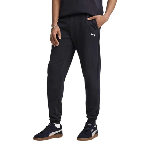 Puma Mens Logo Cuffed Joggers
