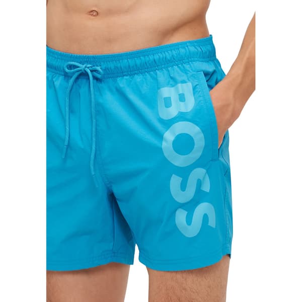 Boss Herr Octopus Badshorts med Fet Logotyp