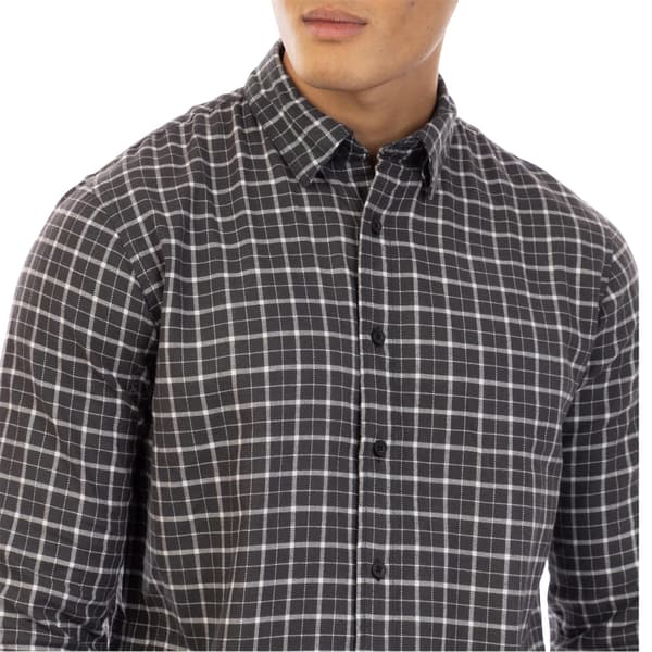 Peter Werth Mens Kiplin Plaid Long-Sleeved Button-Down Shirt