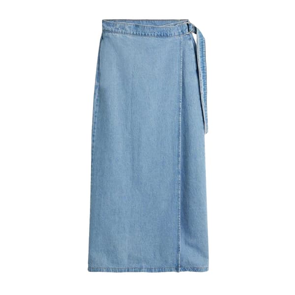Levis Dam Column Denim Omlottkjol