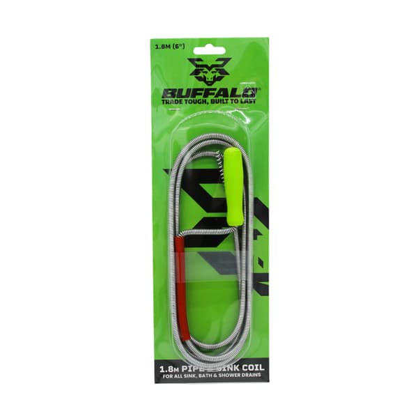 Buffalo Sink & Drain Cleaning Unblocking Coil 1.8m