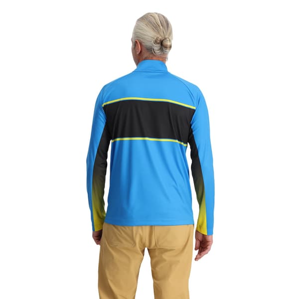 Spyder Mens Mock Neck Regular Sweatshirt